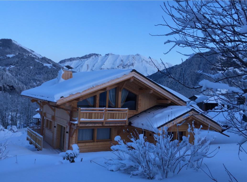 Chalet Nanook Notre-Dame-de-Bellecombe Eksteriør bilde