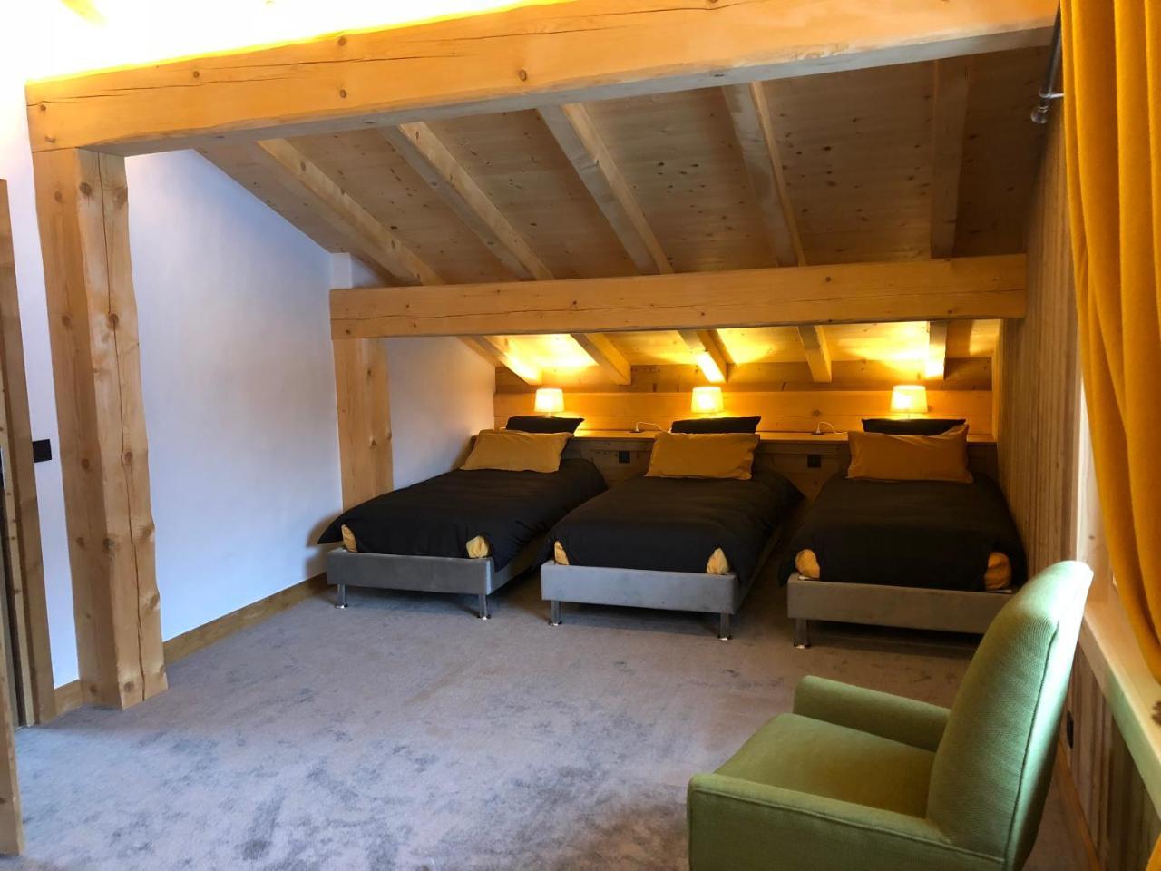 Chalet Nanook Notre-Dame-de-Bellecombe Eksteriør bilde