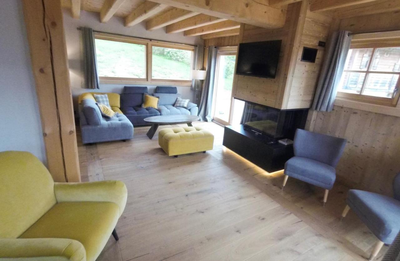 Chalet Nanook Notre-Dame-de-Bellecombe Eksteriør bilde